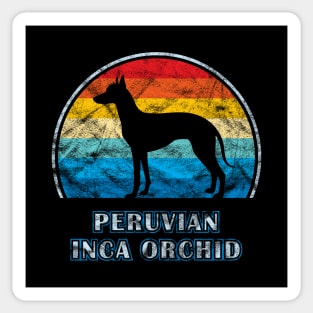 Peruvian Inca Orchid Vintage Design Dog Sticker